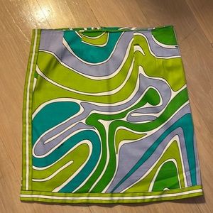 GRETCHEN SCOTT SKIRT 97 cotton 3 spandex size M 18.5 inch skirt